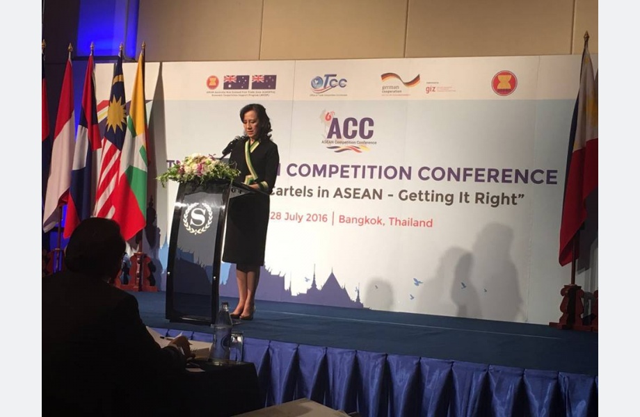 THE 6th ASEAN COMPETITION CONFERENCE : " Combating Cartels in ASEAN - Getting It Right'