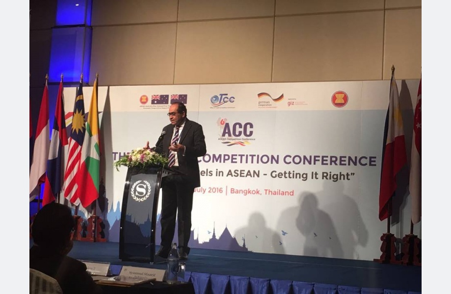 THE 6th ASEAN COMPETITION CONFERENCE : " Combating Cartels in ASEAN - Getting It Right'