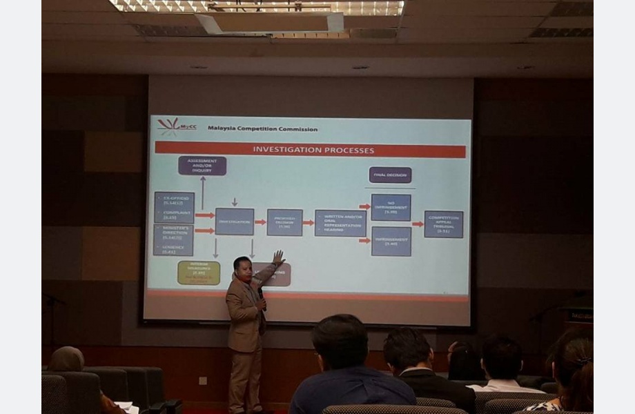 Lecture on "Competition Act 2010 : Infringements and You"