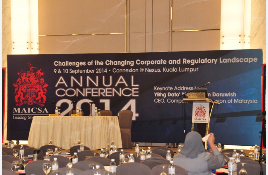 Annual Conference 2014 Challenges of The Changing Corporate and Regulatory Landscape