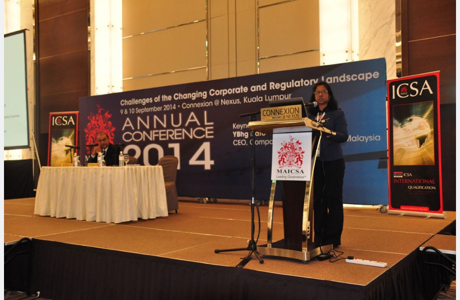 Annual Conference 2014 Challenges of The Changing Corporate and Regulatory Landscape