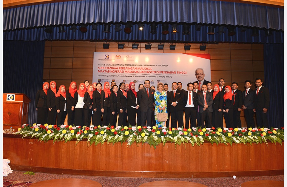 Majlis Menandatangani Memorandum Persefahaman Antara Suruhanjaya Persaingan Malaysia (MyCC), Maktab Koperasi Malaysia (MKM) dan Institusi Pengajian Tinggi (IPT)