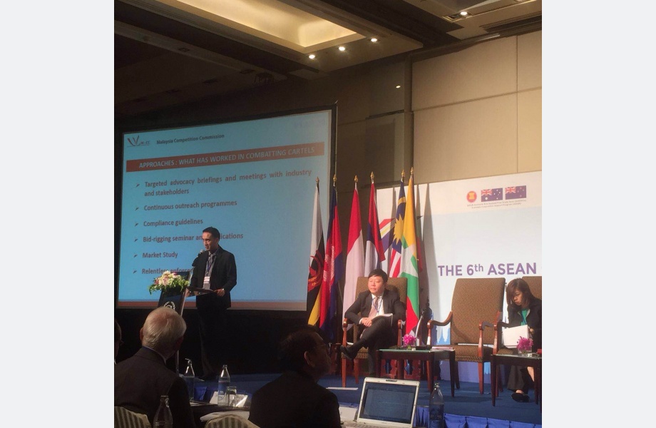 THE 6th ASEAN COMPETITION CONFERENCE : " Combating Cartels in ASEAN - Getting It Right'