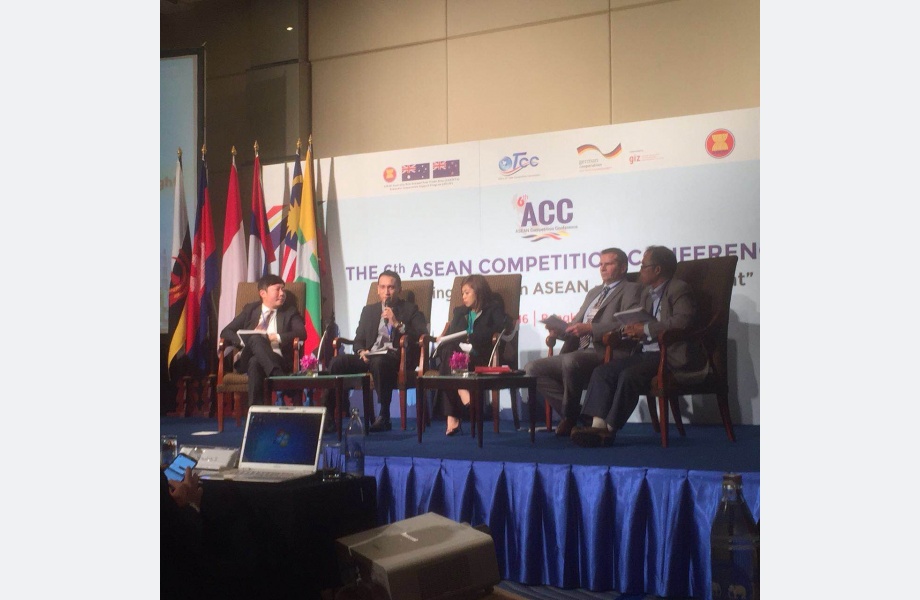 THE 6th ASEAN COMPETITION CONFERENCE : " Combating Cartels in ASEAN - Getting It Right'