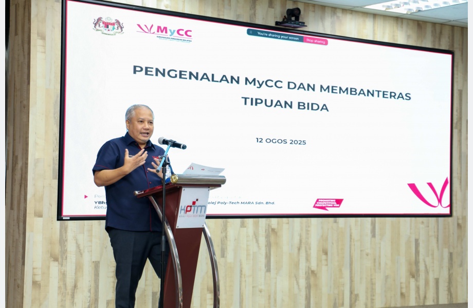 Kolej Poly-Tech MARA (KPTMSB) - Pengenalan kepada MyCC dan Dan Membanteras Tipuan Bida dengan Integriti 
