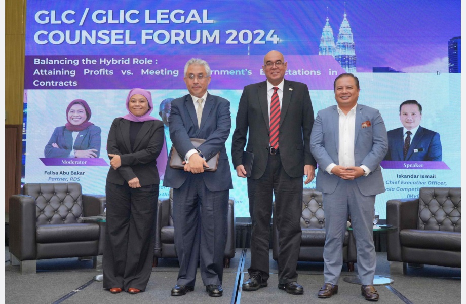 Rosli Dahlan Saravana Partnership (RDS) - GLC/GLIC Legal Counsel Forum 2024: Balancing the Hybrid Role: Attaining Profits vs Meeting Government’s Expectations in Business Undertakings by GLCs
