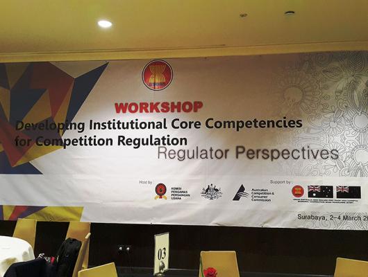 Workshop on Developing Institutional Core Competencies for Competition Regulation