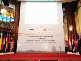 The 7th ASEAN Competition Conference 2017 - ASEAN@50 "Managing Change in a Competition ASEAN"