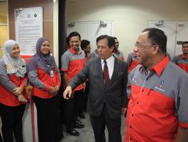 Lawatan Rasmi KSU KPDNKK Dato' Seri Jamil Salleh ke MyCC