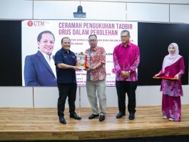 Ceramah Pengukuhan Tadbir Urus Dalam Perolehan - Pakatan Harga dan Tipuan Bida dalam Perolehan Sektor Awam oleh Unit Audit Dalam, Universiti Teknologi Malaysia (UTM) Johor Bahru