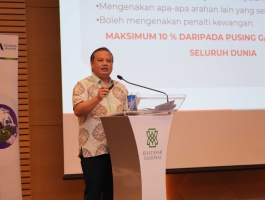 Penceramah di Simposium Chief Integrity Governance Officer (CIGO) 2024 berkenaan Memperkasa Integriti: Pencegahan Kartel Tipuan Bida