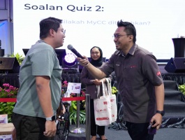 Pocket Talk berkenaan MyCC - Fungsi & Tanggungjawab di Jelajah Karnival KPDN Ipoh